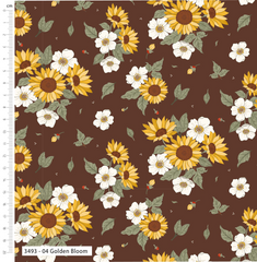 Cinnamon Spice by Kimberley Hind Collection 100% Cotton 112cm Wide Autumnal Spice Prints For Crafting, Home Décor, Kid's Craft