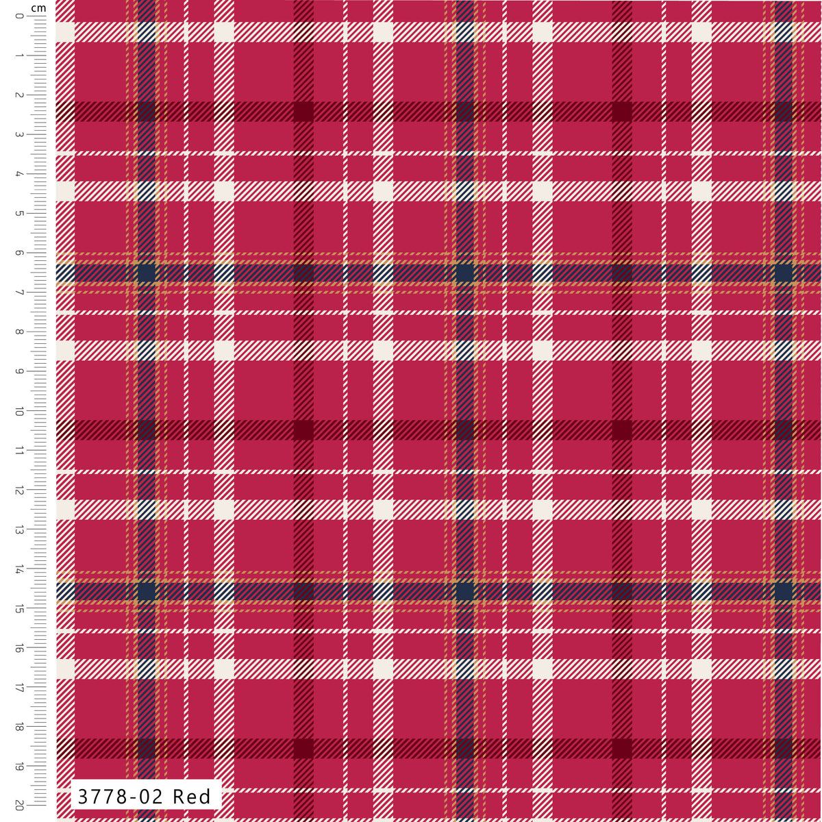 Cosy Checks 112cm Wide 100% Cotton Printed Fabric