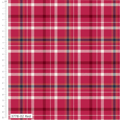 Cosy Checks 100% Cotton 5Pcs Fat Quarter Bundle