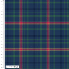 Cosy Checks 100% Cotton 5Pcs Fat Quarter Bundle