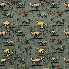 Jurassic Park Dinosaurs Fabric 100% Cotton Children's Fabric (CCL009)