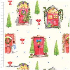 Debbie shore –Premium Cotton Christmas Printed Fabric-100% Cotton - By Meter, Half Meter, Long Quarter or Fat Quarters