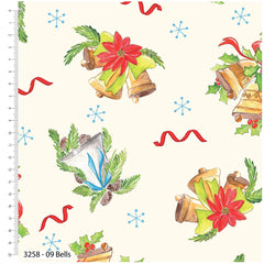 Debbie shore –Premium Cotton Christmas Printed Fabric-100% Cotton - By Meter, Half Meter, Long Quarter or Fat Quarters