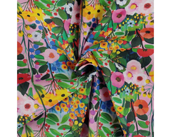 Garden Party Multi 100% Cotton Printed Fabric