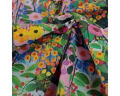 Garden Party Multi 100% Cotton Printed Fabric