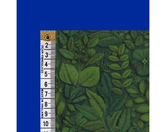 Needlework Leaves 100% Cotton Printed Fabric