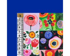 Floral Scrapbook Multi 100% Cotton Printed Fabric