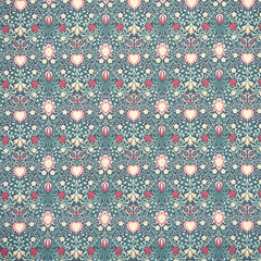 Crafty By Chatham Glyn William Morris 100% Cotton Percale 50x55cm Wide Fat Quarter Bundle for Crafting, Patchwork, Kid's Craft