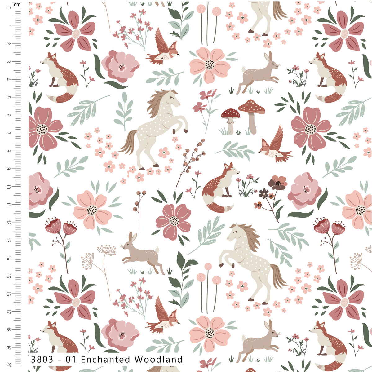 Fable & Bloom 100% Cotton Printed Fabric