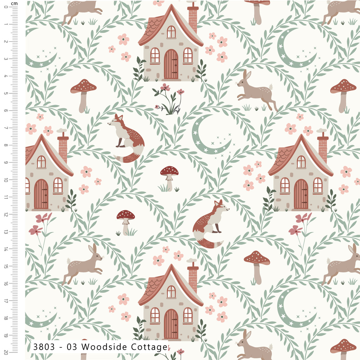 Fable & Bloom 100% Cotton Printed Fabric