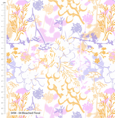 Floral Impressions Collection 100% Cotton Craft Fabric 112cm Wide for Crafting, Quilting, Sewing, Dressmaking, Home Décor