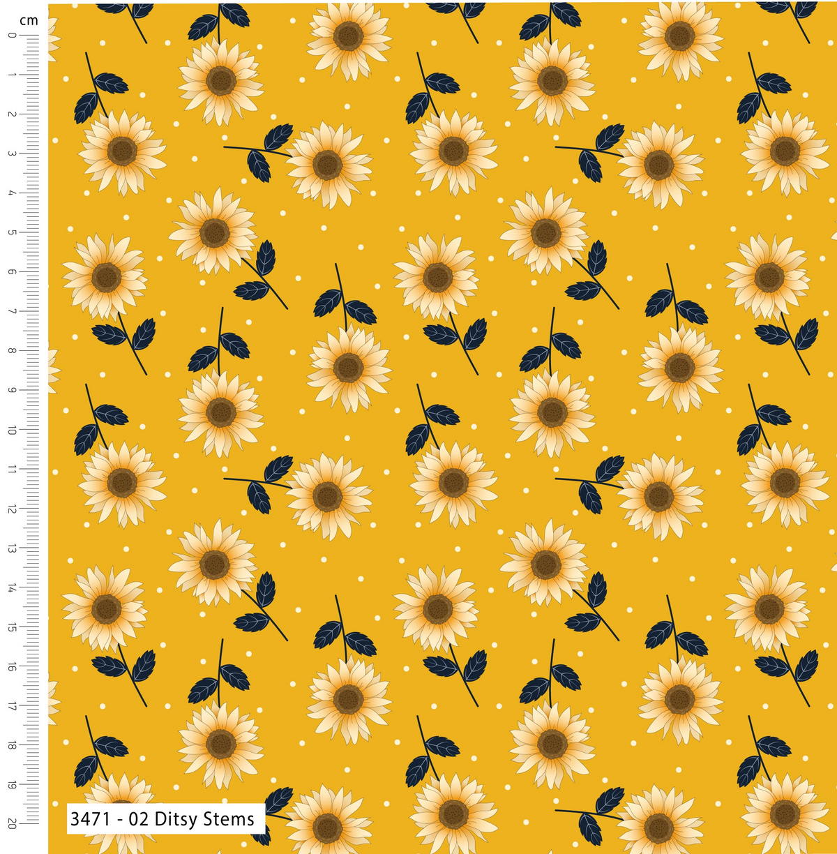 Collection Tournesols Dorés, 100 % coton, 112 cm de large, tissu imprimé numériquement pour loisirs créatifs, matelassage, couture et décoration d'intérieur