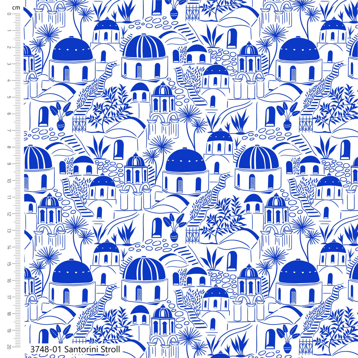 Grecian Blues Victoria Louise Design 100% Cotton Fabric