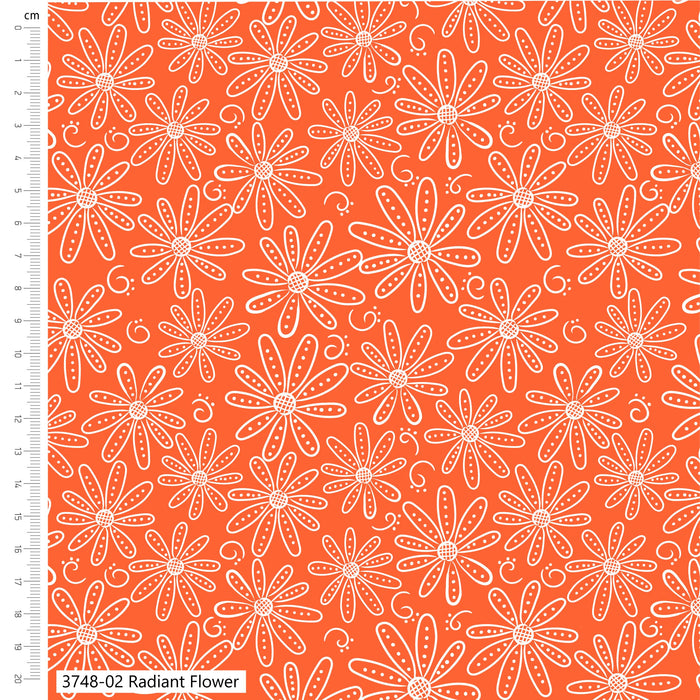 The Craft Cotton Co. Loose Fabric Grecian Blues Victoria Louise Design 100% Cotton Fabric