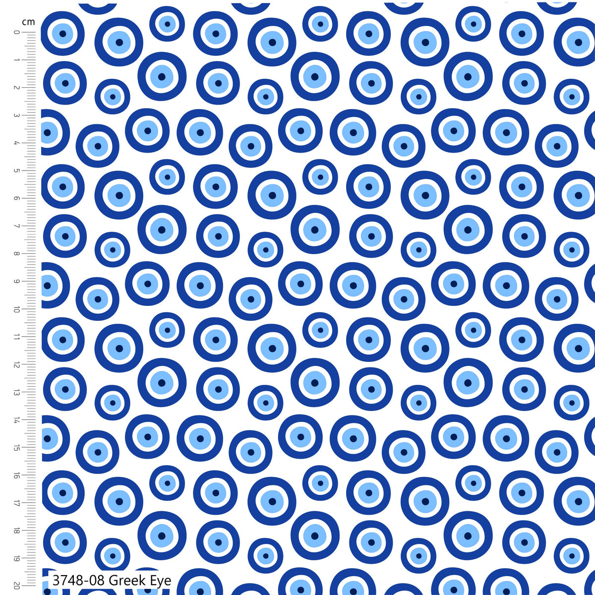 Tissu imprimé numériquement « The Sky Above Sage » de Craft Cotton Co., 100 % coton, 110 cm de large, pour loisirs créatifs, matelassage, décoration d'intérieur et loisirs créatifs pour enfants.
