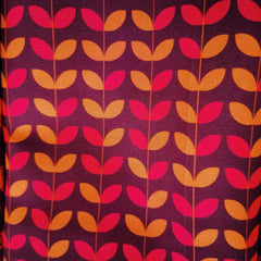 CraftsFabrics 10pcs 50cm x 50cm Assorted Brown Fall Fabric Fat Quarters Bundle Polycotton Fabric