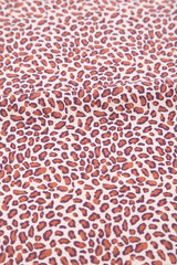 CraftsFabrics 7pcs Leopard Print Fabric Squares