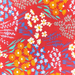CraftsFabrics Lot de 4 carrés de tissu 100 % coton à pois motif dinosaures, 48 ​​x 48 cm de large, imprimés, pour patchwork, couture, maison, fête