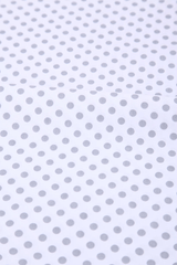 CraftsFabrics 8Pcs Colorful Polka Dots 100% Cotton Fabric Squares