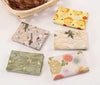 CraftsFabrics Lot de 5 carrés de tissu d'emballage en coton de style japonais 20 x 25 cm pour patchwork, couture et bricolage 