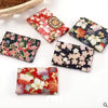 CraftsFabrics Lot de 5 carrés de tissu d'emballage en coton de style japonais 20 x 25 cm pour patchwork, couture et bricolage 