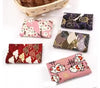 CraftsFabrics Lot de 5 carrés de tissu d'emballage en coton de style japonais 20 x 25 cm pour patchwork, couture et bricolage 