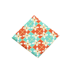 CraftsFabrics Lot de 7 tissus vintage Wildflower Wonders style rétro années 70 100 % coton 50 x 40 cm de large pour quilting, scrapbooking et patchwork