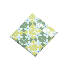 CraftsFabrics Lot de 7 tissus vintage Wildflower Wonders style rétro années 70 100 % coton 50 x 40 cm de large pour quilting, scrapbooking et patchwork