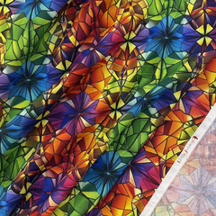 Little Johnny Kaleidoscope Multi 150cm Wide 100% Cotton Fabric
