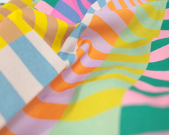 Little Johnny Rhythmic Stripes Multi - LJCOT34