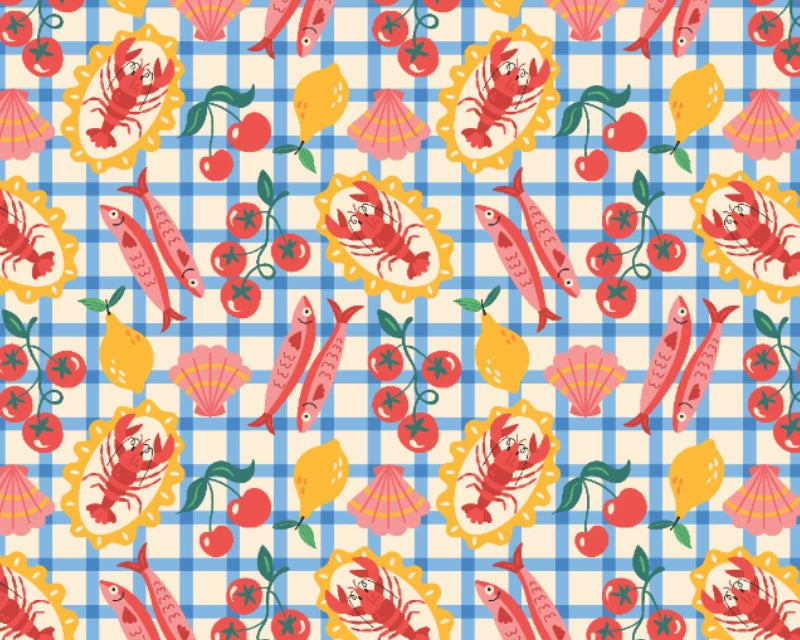 Little Johnny Cornish Tartan-Stoff