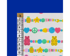 Joyful Beadwork 100% Cotton Printed Fabric