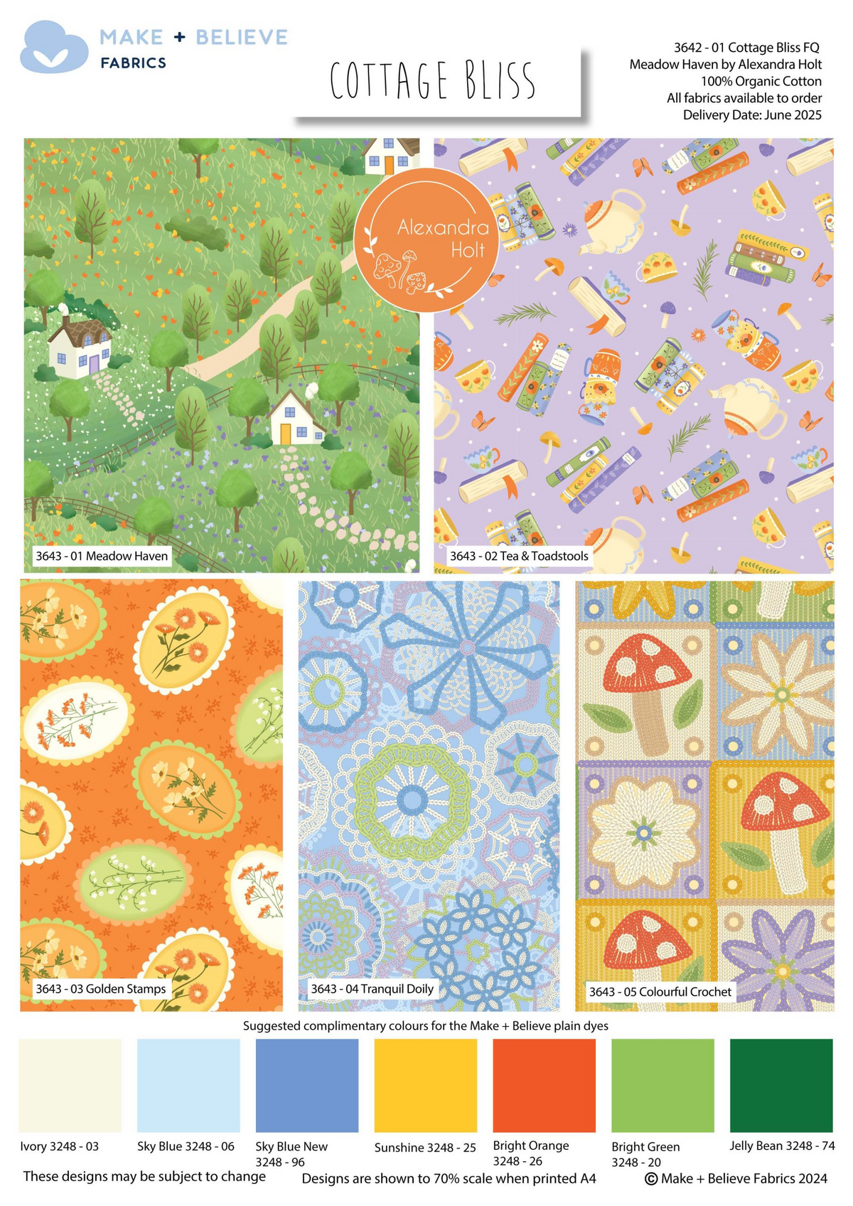 Birds of Paradise Royal par Sarah Payne, paquet de 5 (2752-01)