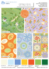 Birds of Paradise Royal par Sarah Payne, paquet de 5 (2752-01)
