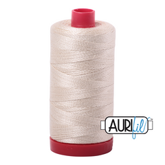 Aurifil 12wt Thread – 100% Cotton – 356 yd – Light Beige - #2310