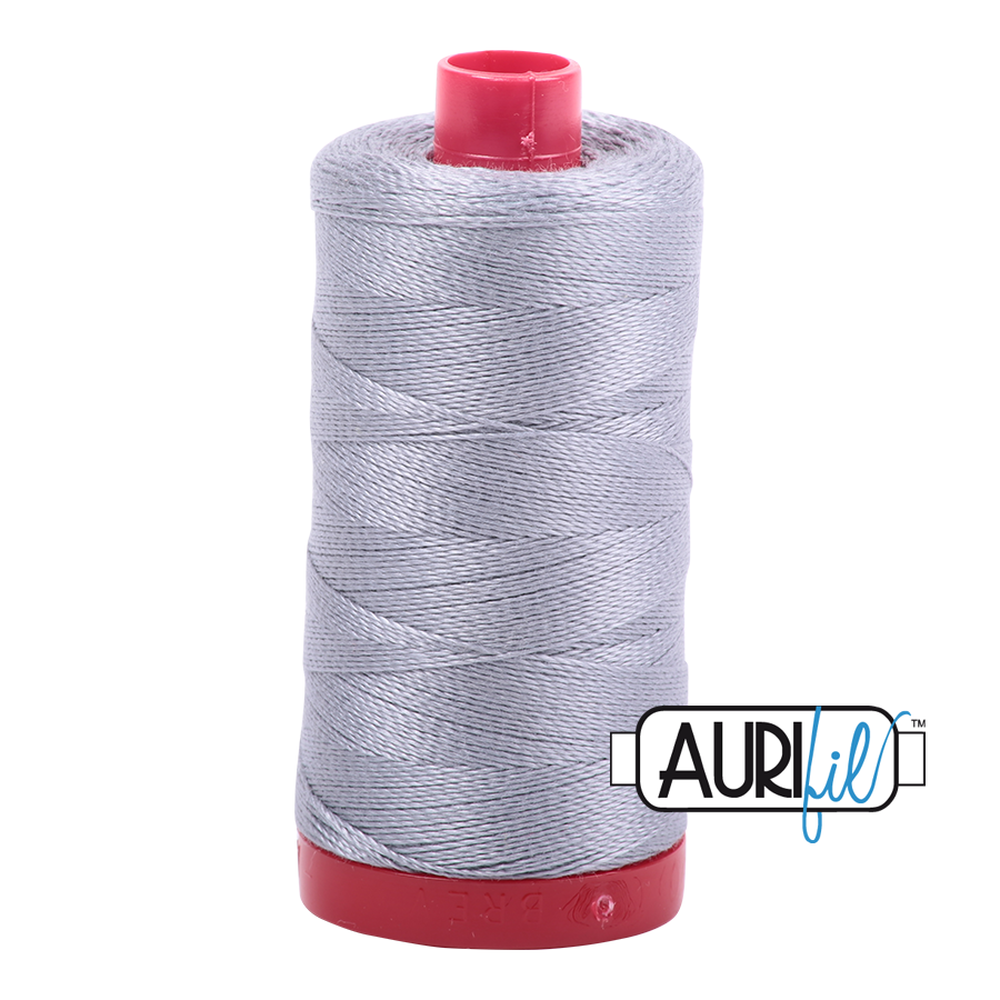 Aurifil 12wt Thread – 100% Cotton – 356 yd – Mist  - #2606