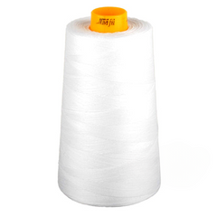Aurifil Mako Cotton 3-Ply Longarm Thread 40wt 3280yds Cone, White