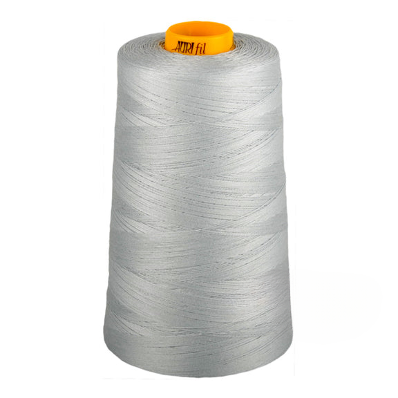 Aurifil Mako Cotton 3-Ply Longarm Thread 40wt 3280yds Cone, Grey