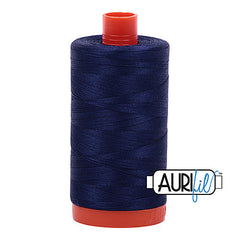 Aurifil Mako 12wt Cotton Thread 356 Yards - Midnight #2745
