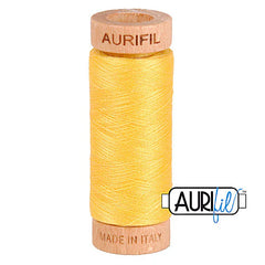 Aurifil Baumwoll-Mako-Garn, 80wt, 284 m, ideal zum Nähen, Quilten, Häkeln