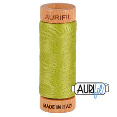 Aurifil Baumwoll-Mako-Garn, 80wt, 284 m, ideal zum Nähen, Quilten, Häkeln