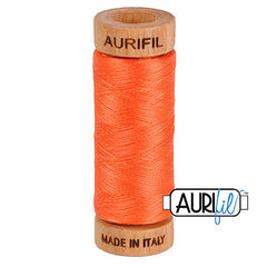 Aurifil Baumwoll-Mako-Garn, 80wt, 284 m, ideal zum Nähen, Quilten, Häkeln