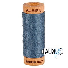 Aurifil Baumwoll-Mako-Garn, 80wt, 284 m, ideal zum Nähen, Quilten, Häkeln