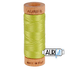 Aurifil Baumwoll-Mako-Garn, 80wt, 284 m, ideal zum Nähen, Quilten, Häkeln