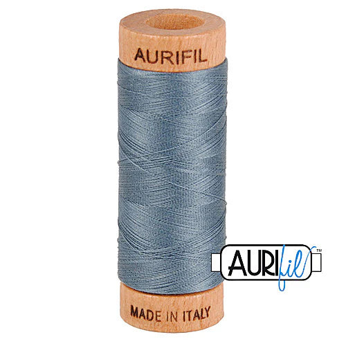 Aurifil Baumwoll-Mako-Garn, 80wt, 284 m, ideal zum Nähen, Quilten, Häkeln