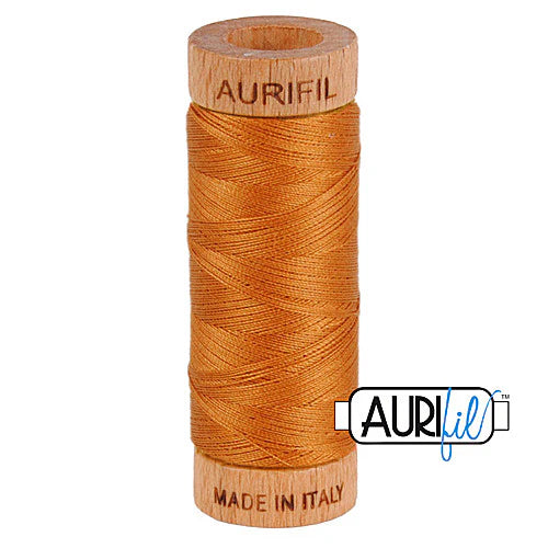 Aurifil Cotton Mako 80wt Thread 306 Yards for Sewing - Cinnamon #2155