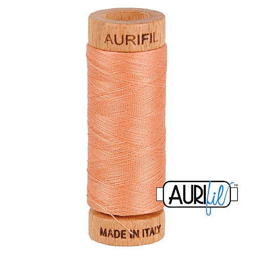 Aurifil Baumwoll-Mako-Garn, 80wt, 284 m, ideal zum Nähen, Quilten, Häkeln