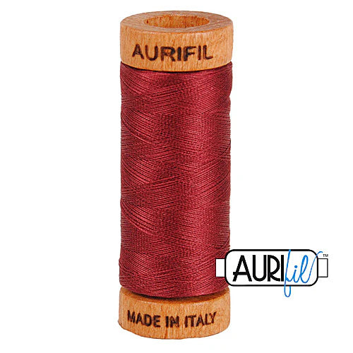 Fil Aurifil coton mako 80wt 306 yards, idéal pour la couture, le matelassage et le crochet