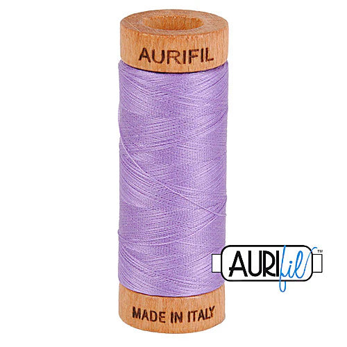 Aurifil Baumwoll-Mako-Garn, 80wt, 284 m, ideal zum Nähen, Quilten, Häkeln
