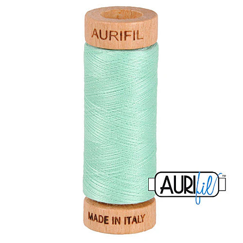 Aurifil Baumwoll-Mako-Garn, 80wt, 284 m, ideal zum Nähen, Quilten, Häkeln